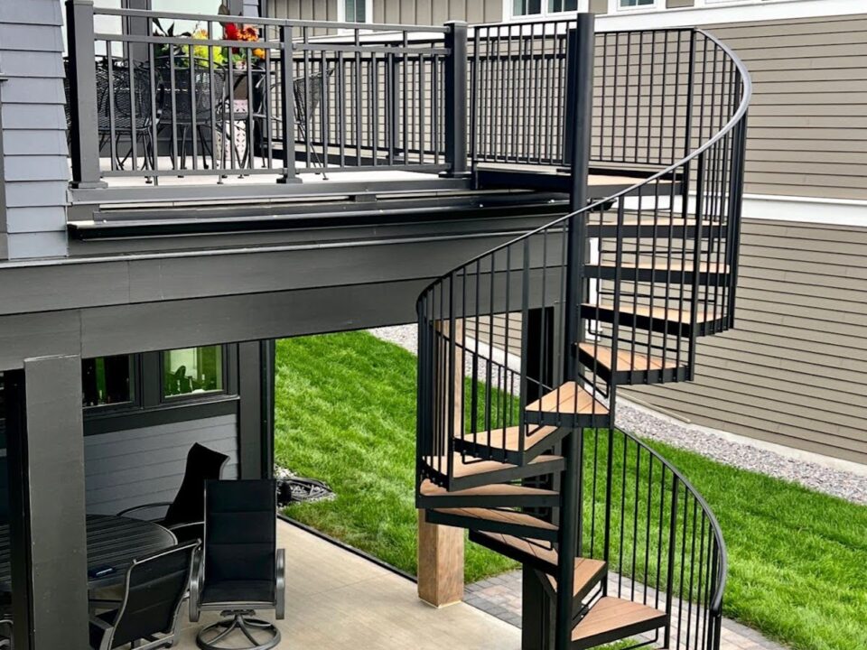 pros and cons of spiral staircase