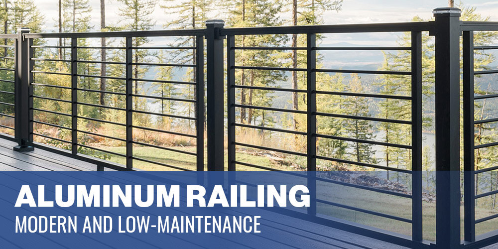 Aluminum Railing: Modern and Low-Maintenance