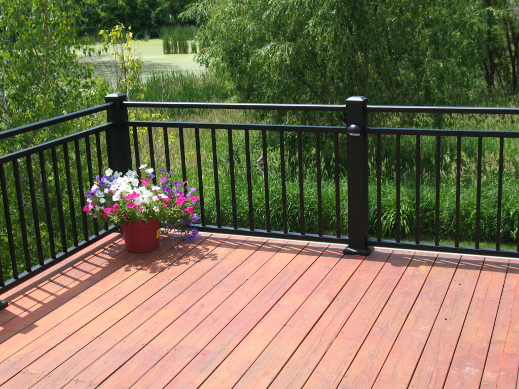 How tall does deck railing need to be