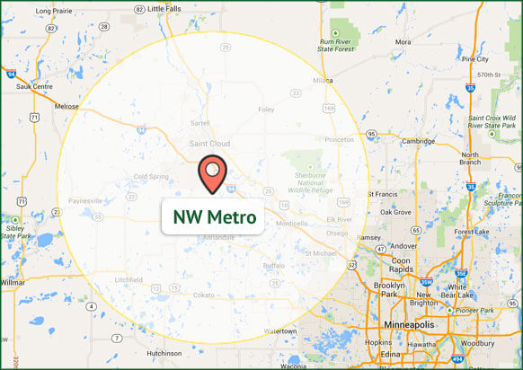 Eric Block's northwest metro service area.