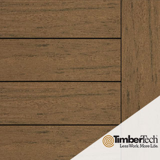 Brown Oak Decking Swatch