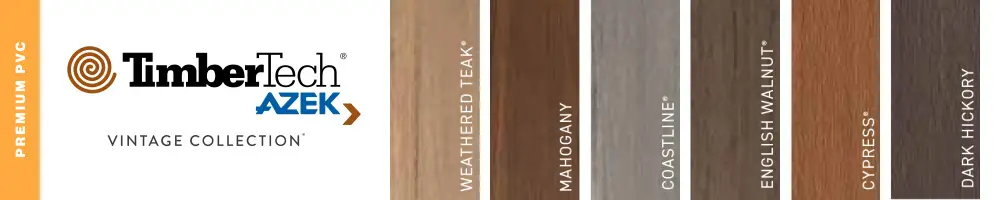 Timbertech Azek Vintage Collection